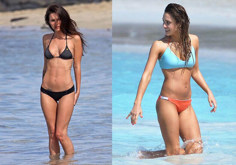 Celebrities with a good figure can be models