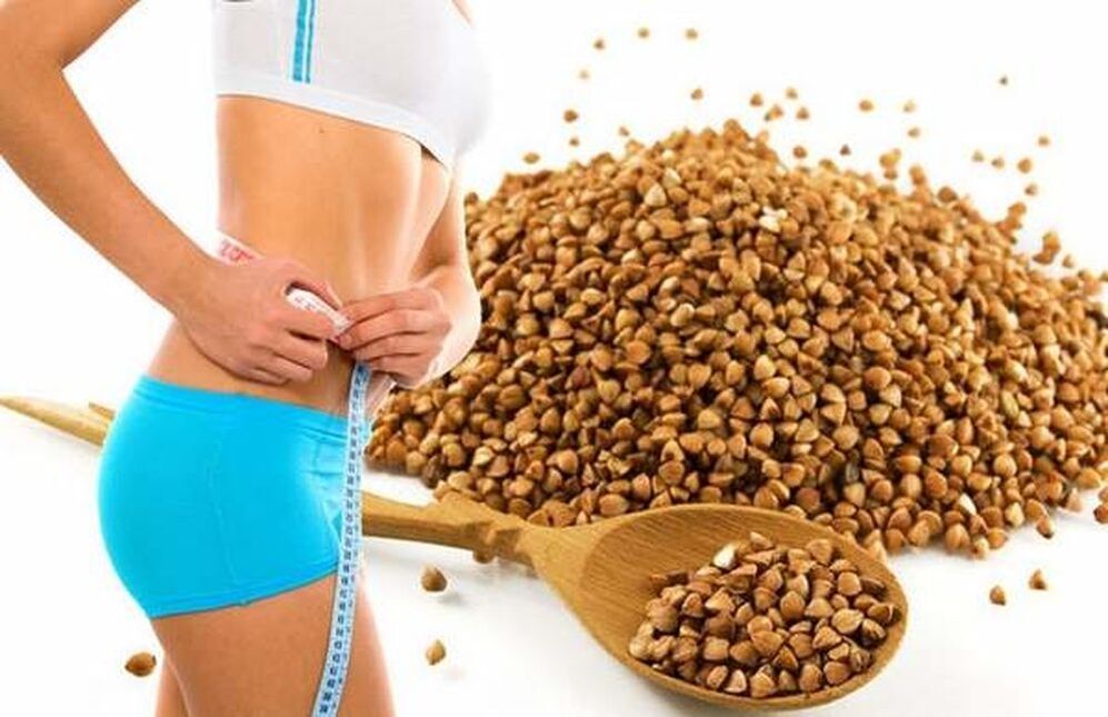 Lose weight on the buckwheat diet